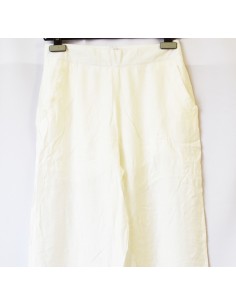 SET PANTALONI SI TOP ALB 2